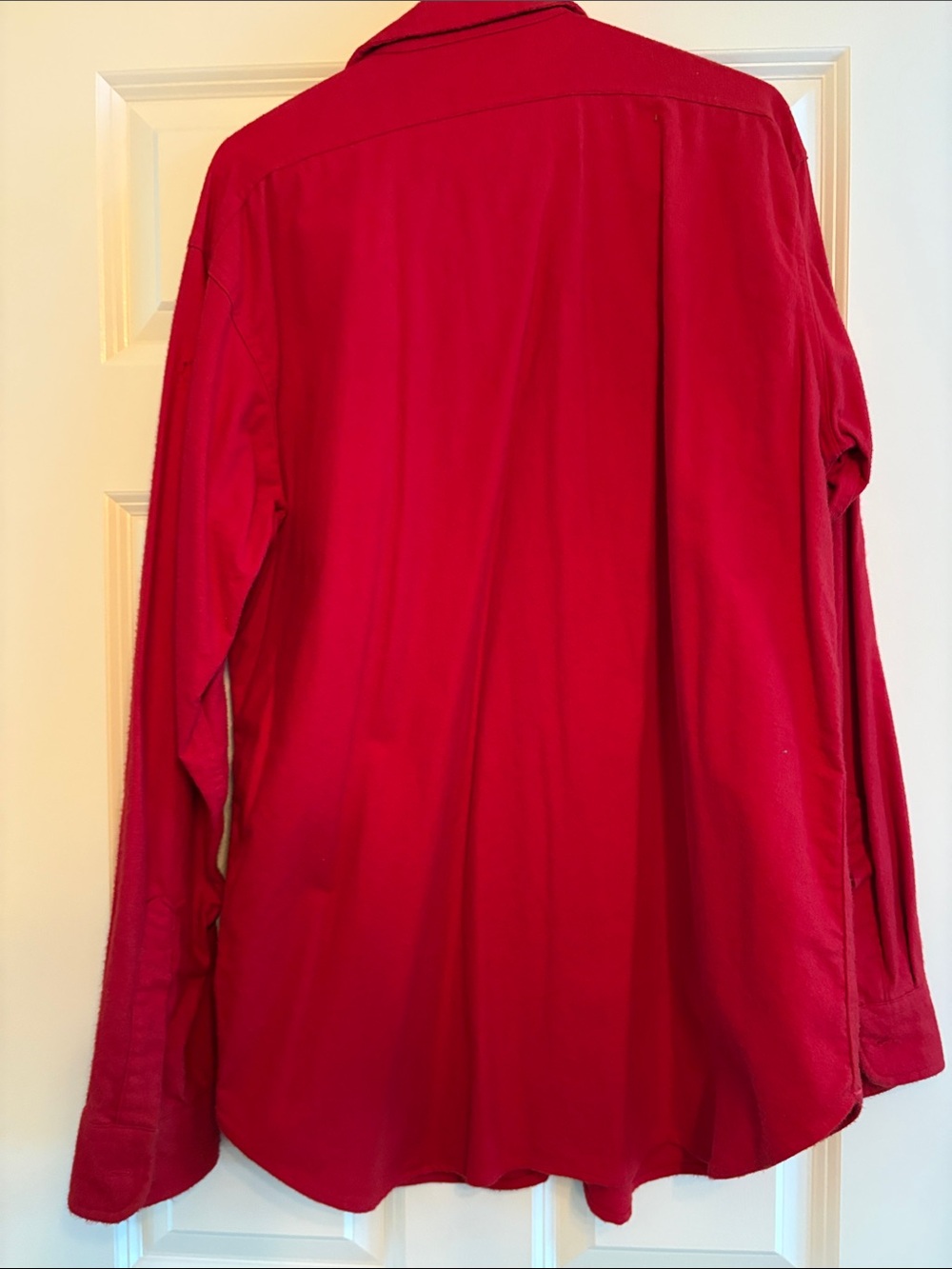 Woolrich Men's Red Long Sleeve Shirt Jacket -Large - Picture 2 of 9